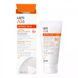 LETI AT4 Defense SPF 50 + крем для лица