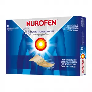 Nurofen 24-Stunden Schmerzpflaster 200 mg, Нурофен 200 мг, 24-часовой пластырь против боли