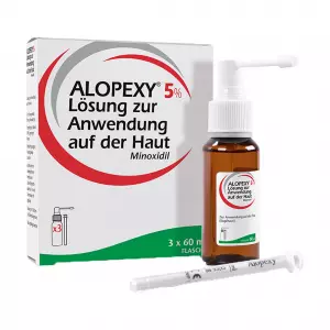 Алопексия 5% раствор для нанесения на кожу с миноксидилом