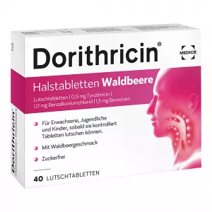 Dorithricin Шее Лесные Ягоды Таблетки