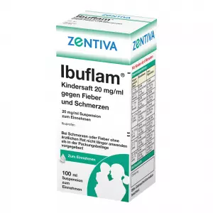 Ibuflam Kindersaft 2%, Ибуфлам 2%, ибупрофен, детская пероральная суспензия