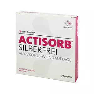 Actisorb серебристый 10. 5x10. 5 см компрессы