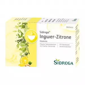 Sidroga Оздоровительный Чай Имбирь Лимон