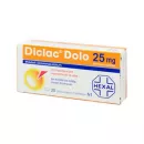 Diclac Dolo 25 mg überzogene Tabletten, таблетки