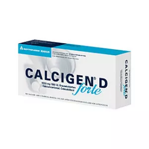 Calcigen D Форте 1000 мг/880 I. E. шипучие таблетки