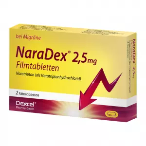 Naradex 2,5 мг таблетки с пленкой
