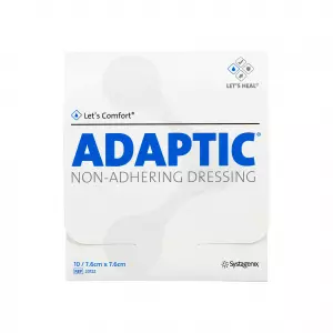 Adaptic 7. 6x7. 6 см влажная раневая накладка 2012z
