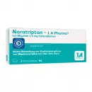 Naratriptan 1A Pharma при мигрени 2,5 мг таблетки с пленкой