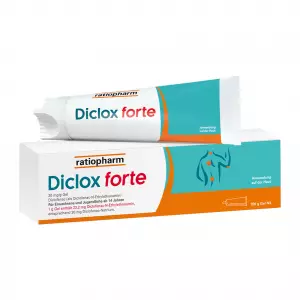 Diclox forte 20 mg/g Gel, Диклокс форте 20 мг/г, гель