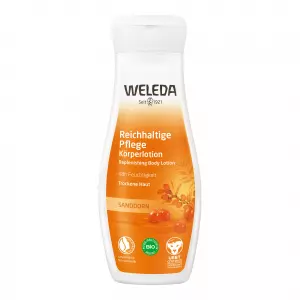 Богатый питательный лосьон для тела с облепихой Weleda