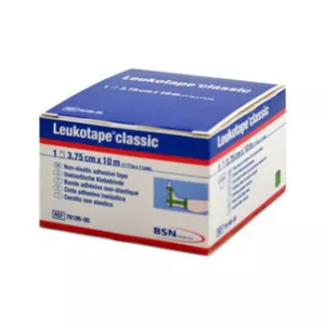 Лейкотейп Классический 3.75 см x 10 м, зеленый