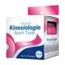 Спортивная лента PARAM Kinesiology 5 м х 5 см розового цвета