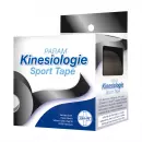 Спортивная лента PARAM Kinesiology 5 м х 5 см черного цвета