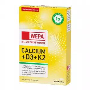 Таблетки Wepa Кальций + D3+K2