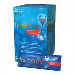 Ferrotone Eisen Sachets, саше при недостатке железа