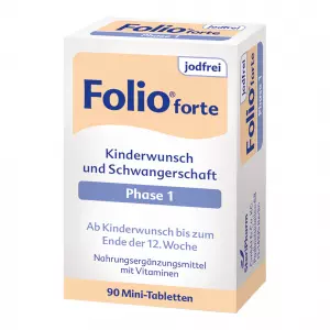 Folio 1 forte йод без пленки таблетки