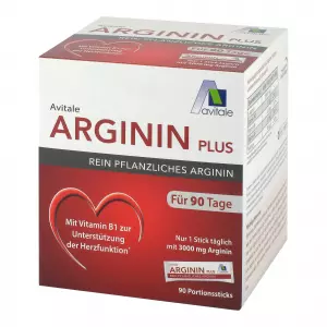 Arginin Plus Vitamin B1+B6+B12+Folsäure Sticks, стики с порошком