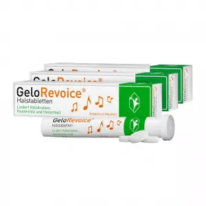 GeloRevoice Halstabletten Grapefruit-Menthol, таблетки для горла грейпфрут-ментол
