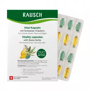 Капсулы Rush Vital со швейцарскими травами