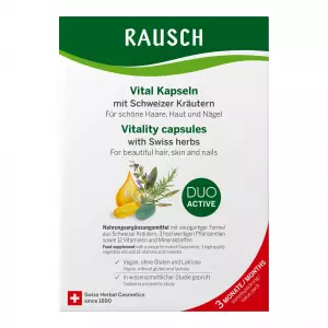 Капсулы Rush Vital со швейцарскими травами