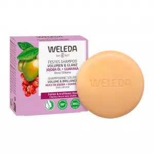 Твердый шампунь Weleda для придания объема и блеска