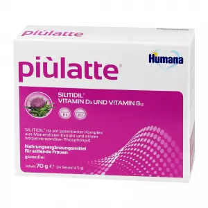 Humana piulatte Portionsbeutel, Хумана пиулатте, пищевая добавка для кормящих