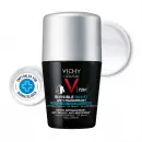 Дезодорант Vichy Homme Roll-on 72h для защиты от пятен Invisible