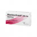 Migräne Kranit 500 mg Zäpfchen, Мигрень Кранит 500 мг, суппозитории
