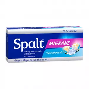 Spalt Migräne Weichkapseln, Шпальт Мигрена, мягкие капсулы