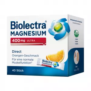Biolectra Magnesium Ultra Direct Orange, Биолектра Магнезиум директ, гранулы с магнием, апельсиновый вкус