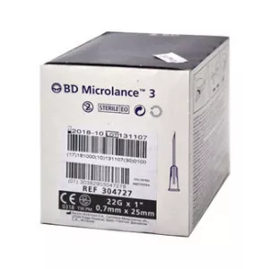 BD Microlance канюля 22 г 1 0, 7x25 мм