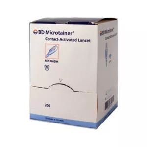 BD Microtainer Ланцет синий