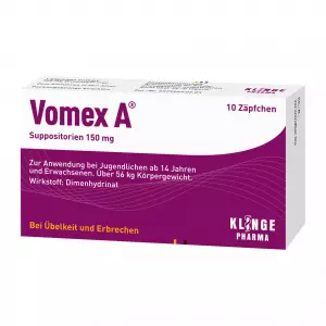Суппозитории Vomex A 150 мг